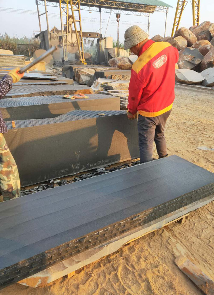 厂房师傅加工湛江黑实拍
