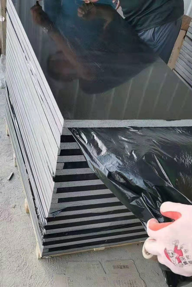 湛江黑墓碑板材图片